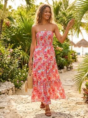 white graduation dress plus size ZAPAKA Women with Ruffles A-Line V-Neck Ankle Length Party Dress with Lace, White / US14 or any special occasion Size:3XL - 46 Sequin Neon Pink Homecoming Breadcrumb Collection Name:House of Zen